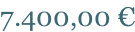 7.400,00 €